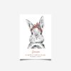 affiche enfant lapine